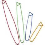 BronaGrand 8pcs Colorful Aluminum Yarn Stitch Holder Crochet Hooks Knitting Needle Stitch Holders