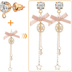 50pcs Rhinestone Earring Studs Hypoallergenic Crystal Earring Posts with Loop and 50pcs Bullet Earring Stoppers Replacement for DIY Jewelry Making(KC Golden)