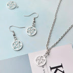 50pcs Silver Pentacle Star Charms Alloy Star Pentagram Pendants Protection Lucky Pentacle Charms Jewelry Making Accessory for DIY Crafts Necklaces Bracelets Earrings