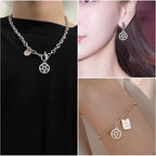 50pcs Silver Pentacle Star Charms Alloy Star Pentagram Pendants Protection Lucky Pentacle Charms Jewelry Making Accessory for DIY Crafts Necklaces Bracelets Earrings