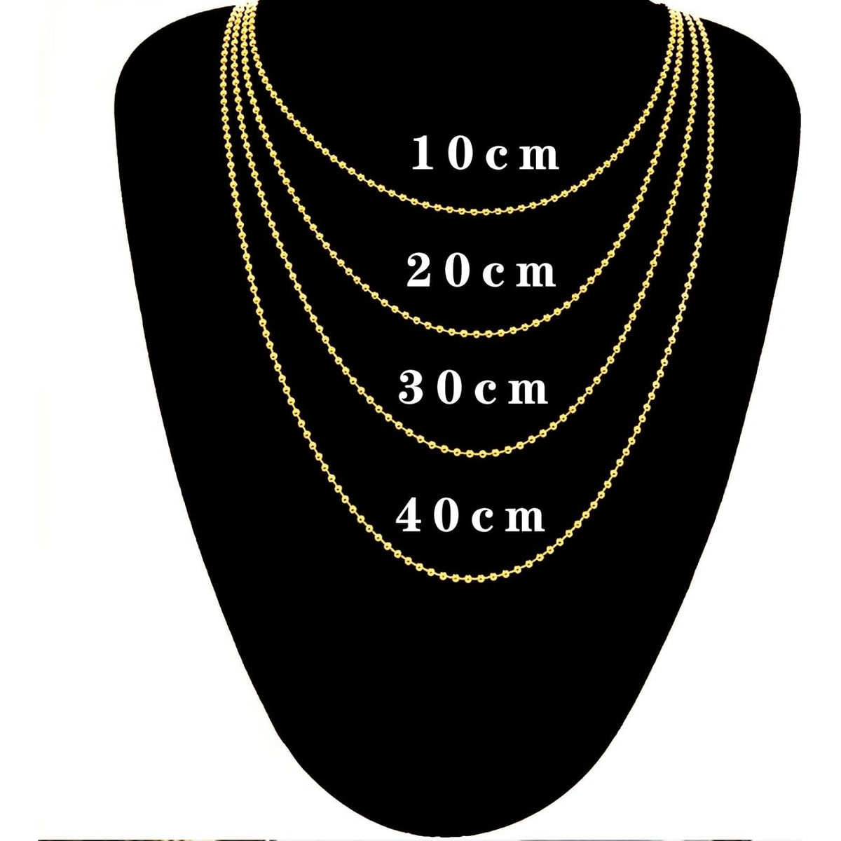 20pcs 2 mm Diameter Metal 65 cm Long Ball Bead Chains Dog Tag Chains and 60pcs Bead Connector Clasps with a Plastic Box for DIY Necklace Jewelry Making Crafting, 2 Colors