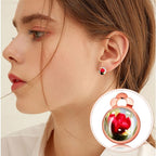 Clip-on Earring Converters, 20pcs (10 Pair) Flat Round Earring Trays 12mm Earring Cabochon Setting Converter for Non Pierced Ears Earring Making - Silver