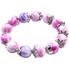 100g Mixed Metal Flower Caps Ends Tibetan Silver Spacer Loose Beads for Jewelry Making