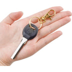 50 PCS Swivel Lanyard Snap Hooks Strong Key Chain Rings and Lobster Clasps Trigger Clips for DIY Bags, Jewelry and Craft Making