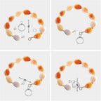 20 Sets Butterfly Bracelet Toggle Clasps T-Bar End Tibetan Closure Filled Fastener Hook Toggle Connectors for DIY Necklace Jewelry Craft Making, 2 Colors