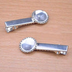 120pcs 1.77inch Alligator Hair Clip Flat Top with Teeth for Arts & Crafts Projects, Hair Care