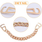 1 Set Mixed Bling Shoe Charms Flower Pearls Rabbit Buckle Shoes Decoration Accessories for Women and 1 Pair of Shoe Chains for Clogs Sandals Slippers Bags Belts Christmas Gifts