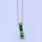 10pcs 1m Length Nickel Beaded 2.4mm Ball Bead Chain Necklaces Pull Chain Extension With 50pcs Connector