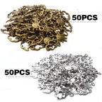 100pcs Celestial Sun Cloud Charms Alloy Jewelry Charm Pendants for DIY Necklace Bracelet Jewelry Crafts Making,Antique Silver and Antique Bronze
