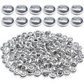 Spacer Beads, 200pcs 7 mm Tibetan Silver Spacer Beads Antique Alloy Round Spacer Beads Metal Spacers Smooth Loose Beads for DIY Crafts Necklaces Bracelets, Hole: 3.5 mm