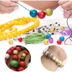 30pcs Natural Wood 25mm Round Wooden Beads, Hole: 10mm, Unfinished, Perfect for DIY Crafts, Jewelry Making, Decoration