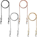 Eyeglass Chain,4Pcs Metal Eyeglass Chain Sunglasses Eyewear String Reading Glasses Retainer for Women,Men,Kids,Workers