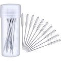 50 Pieces Sewing Needles Home Sewing Machine Needles, Size 9, 11, 14, 16, 18, with 5 Needle Bottles, 10 Pieces Per Size