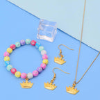 60pcs Golden Plated Tiara Crown Charms Alloy Mini Cute Crown Princess Dangle Pendants Craft Supplies for DIY Bracelet Necklace Jewelry Making Prom Brithday Party