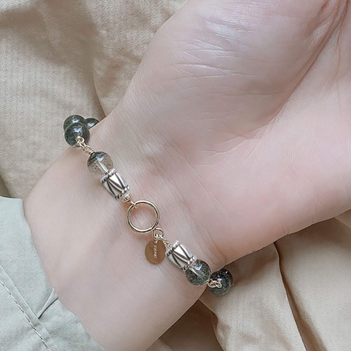 200pcs Antique Silver Column Spacer Bead Alloy European Style Barrel Bead Spacers Tube Beads Jewelry Spacer Charms for DIY Jewelry Making Crafts Supplies