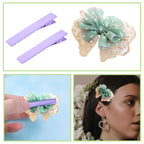 50pcs 10 Colors Alligator Hair Clips Metal Duck Bill Hairclips Single Prong Non-slip Hair Barrette Sectioning Hairpins for Women Salon Styling DIY Accessories
