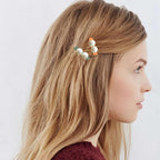 50pcs Colorful Alligator Duckbill Hair Clips Alloy Double Prong Curl Clips Sectioning Hairclips Non-slip Hairpin Barrettes for Women Hair Extensions Salon DIY Accessories