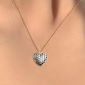 100g Antique Silver Love Heart Charm Alloy Tibetan style Heart Charm Jewelry Heart Charm Pendant for DIY Bracelet Necklace Jewelry Making Supplies