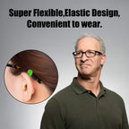12 Pairs Silicone Eyeglasses Retainers Eyeglasses Ear Hook Anti-slip Eyeglasses Holder Glasses Ear Hook Grip for Kids Adults Eyeglasses