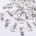 50pcs Antique Silver US Dollar Sign Charms Alloy Money Bag Dangle Pendants Jewelry Charms Accessories for DIY Necklace Bracelet Crafts Decoration