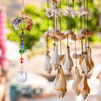 1pcs Rainbow Heart-Shaped Sun Catcher, Tree of Life Crystal Suncatcher Window Hanging Crystals Ornament Chakra Stones Prism Drop Pendant for Garden Home Car Lamp Window Decoration