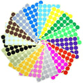 BronaGrand 640 Pieces 1 Inch Round Stickers Color Coding Labels