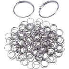 200pcs Stainless Steel Split Ring Double Loops Jump Rings Key Rings 12mm for Crystal Lamps, Crystal Curtain, Crystal Garland, Necklaces, Keys, Earrings, Jewelry Making