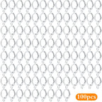 Hypoallergenic Earring Hooks, 120 Pieces Brass Lever Back Earring Round French Hook Ear Wire with Open Loop for Earring Designs Jewelry Making - 4 Colors