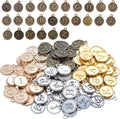 4 Sets(104 pcs) Alloy A-Z Initial Alphabet Letter Mixed Charms Pendants for DIY Jewelry Making,Bracelet and Crafting