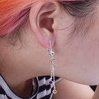 20 Pieces Earring Clip Backs Clip-on Earring Converter Components Findings with Post for None Pierced Ears, Silver and Gold