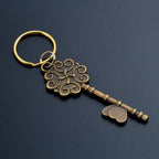 BronaGrand 200 Pieces Small Key Chain Rings Split Ring Key Chains for Keys Organization,10mm Diameter