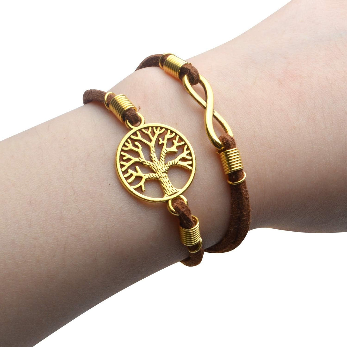 100g(40~70pcs) Mixed Connector Tree of Life Charms Infinity Symbol Pendants Beads Connector for DIY Necklace Bracelet Jewelry Making