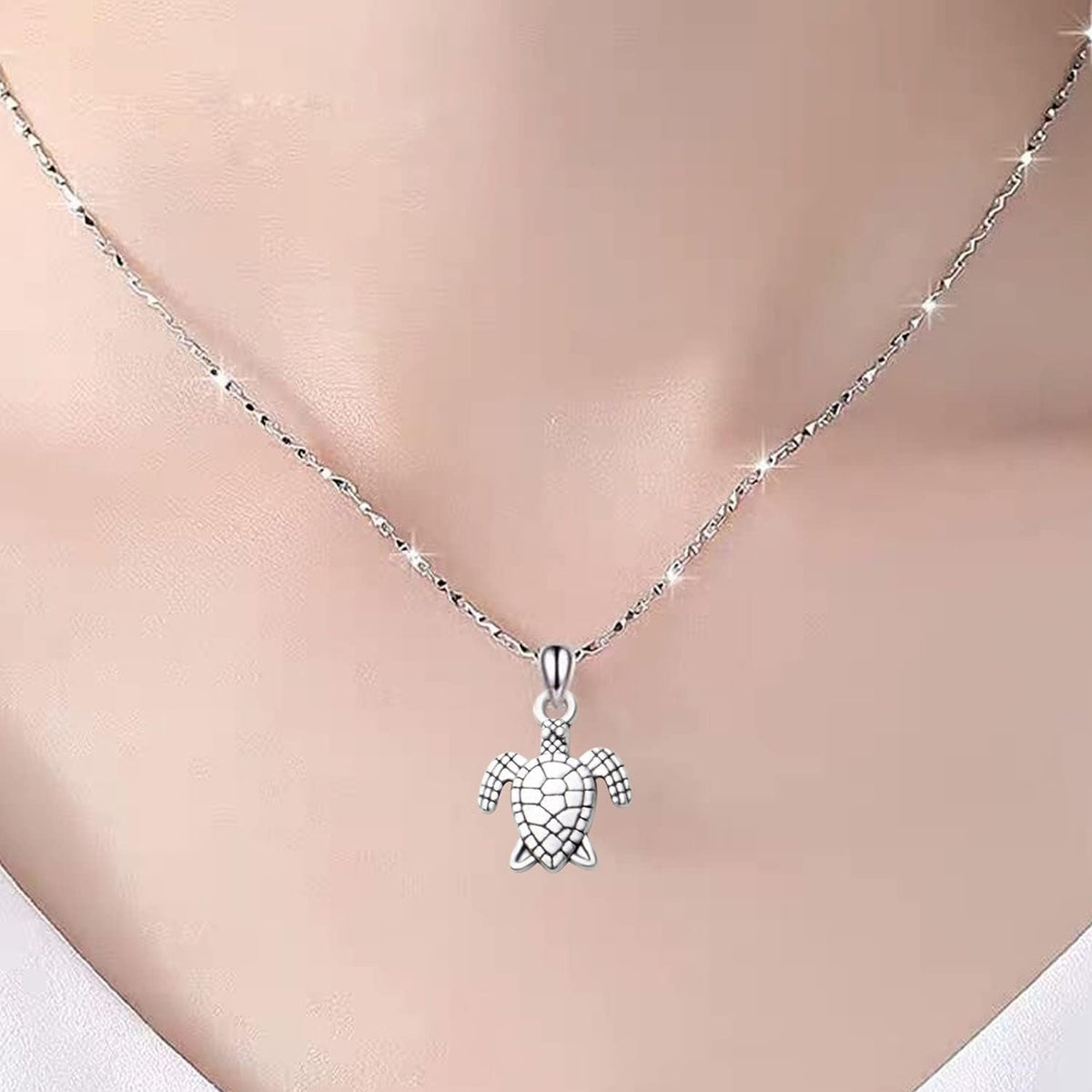 60pcs Sea Turtle Charms Alloy Tortoise Charm Pendant for DIY Necklace Bracelet Jewelry Crafts Making Accessories,5 Colors