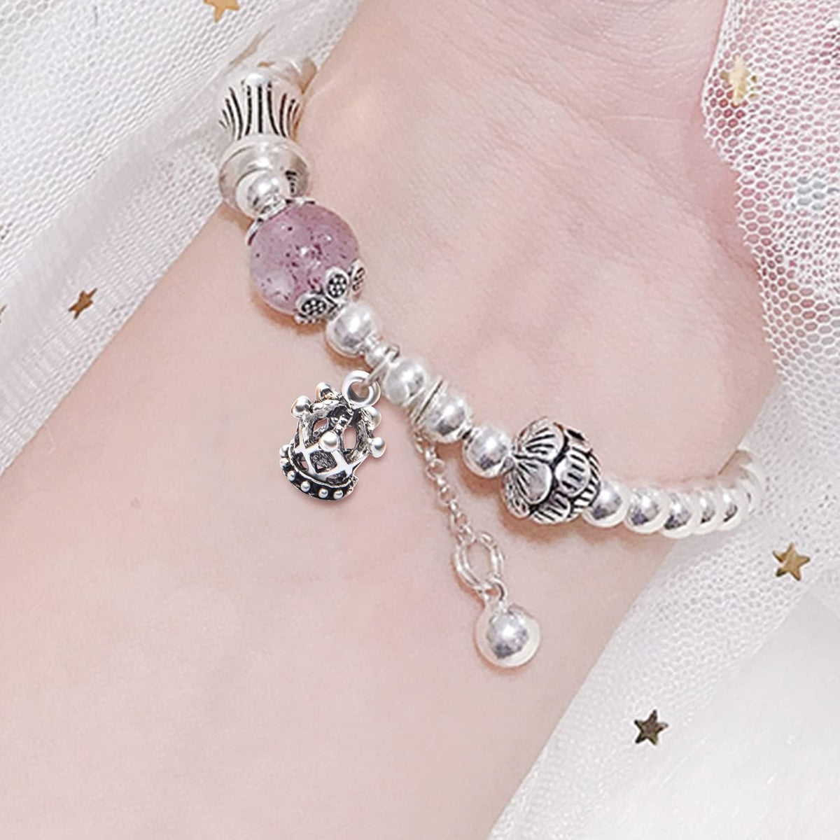 Crown Charms,50pcs King Crown Charm Pendants Alloy Crown Bead Charm Queen Crown Pendants Craft Supplies for Jewelry Making Necklace Bracelet DIY(3D)
