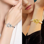 20 Sets Butterfly Bracelet Toggle Clasps T-Bar End Tibetan Closure Filled Fastener Hook Toggle Connectors for DIY Necklace Jewelry Craft Making, 2 Colors