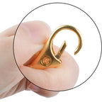 50 PCS Swivel Lanyard Snap Hooks Strong Key Chain Rings and Lobster Clasps Trigger Clips for DIY Bags, Jewelry and Craft Making