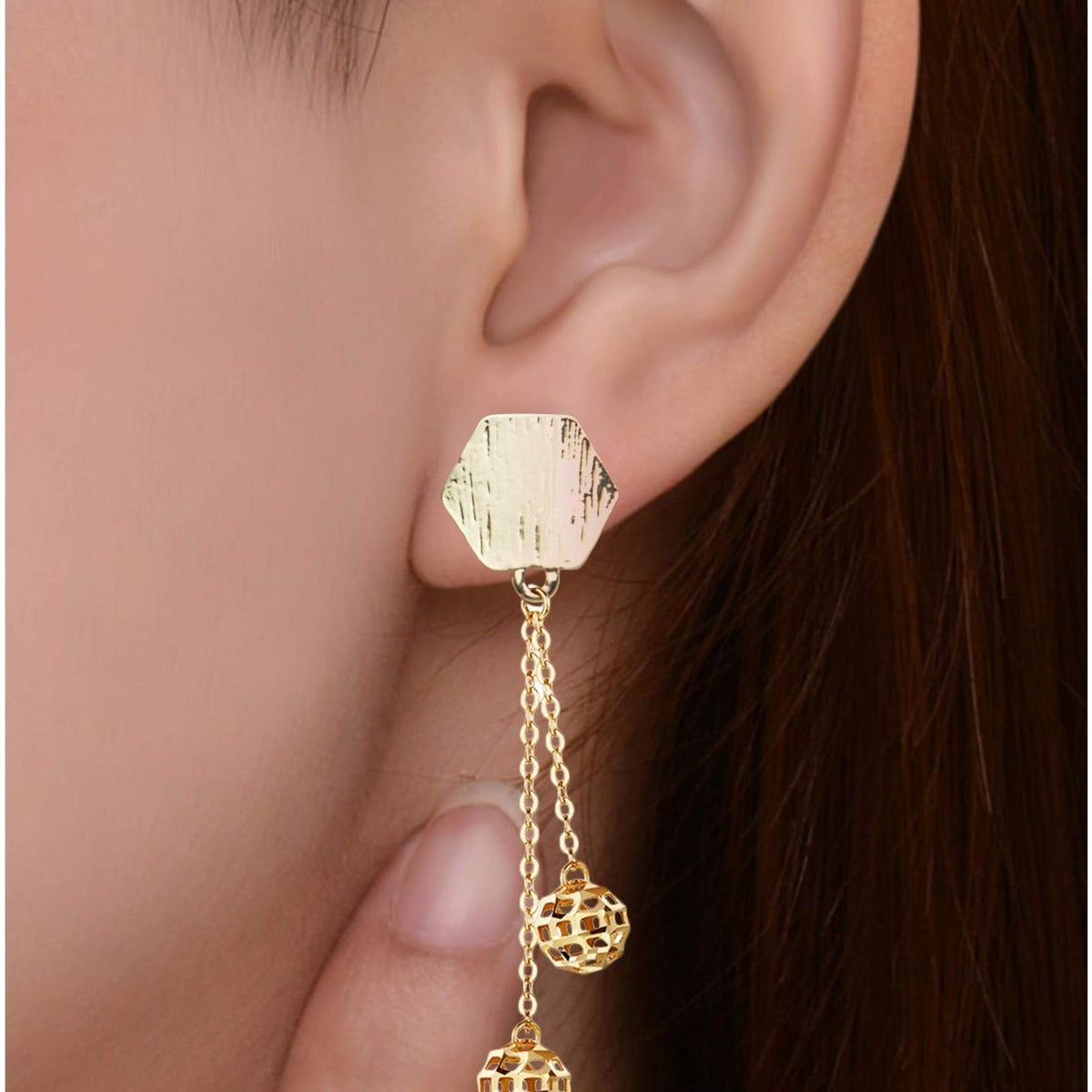 Blank Earring Set, 16pcs 8 Styles Metal Alloy Stud Earrings Post Blank Base with Loop Irregular Shapes Earring Pins with 16pcs Bullet Earring Backs for DIY Earring Jewelry Making, Golden