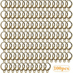 Hypoallergenic Earring Hooks, 120 Pieces Brass Lever Back Earring Round French Hook Ear Wire with Open Loop for Earring Designs Jewelry Making - 4 Colors