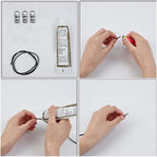 100pcs Antique Silver Cord End Caps Tibetan Alloy Leather Tassel Caps Barrel Leather Cord Link Buckle Tips Glue-in End Caps Accessories for DIY Bracelet Necklace Jewelry Making