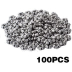 100pcs Antique Silver Flower Spacer Beads Tibetan Alloy Flower Bead Spacer Charm Beads for DIY Bracelet Necklace Jewelry Crafts Making Supplies