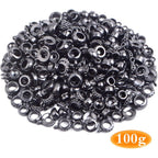100 Gram Gun Black Bail Tube Beads Alloy Bail Beads Connectors Tibetan Tube Spacer Bead Hanger Links for DIY European Bracelet Charm Jewelry Crafts Making, 5 Styles