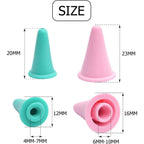 20 Pcs Knit Knitting Needles Point Protectors/Stoppers 2 Sizes for Knitting Craft(Needles Point Protectors)