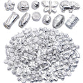 100 Gram(About 150-200pcs) Silver Spacer Beads Charm Bead Spacers Jewelry Findings Accessories for Bracelet Necklace Jewelry Making