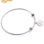 4 Sets(104 pcs) Alloy A-Z Initial Alphabet Letter Mixed Charms Pendants for DIY Jewelry Making,Bracelet and Crafting