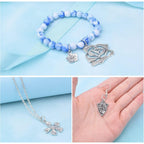 50pcs Mixed Styles Rose Flower Charms Tibetan Alloy Romantic Pendants Flower Beads Connectors Charms for DIY Necklace Bracelet Jewelry Making Birthday Christmas Valentine's Favor