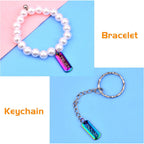 25pcs Inspiration Words Charms Engraved Motivational Word Dangle Pendants with 25pcs Open Jump Rings for DIY Bracelet Necklace Jewelry Making