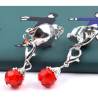 20 Pieces Clip On Earring Converter Non-Pierced Earrings Components with Loop and 20 Pieces Earring Cushions for Earring Making,Sliver and Gold