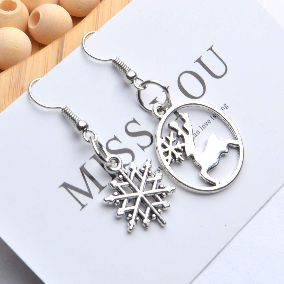 70 Pieces Christmas Charms Pendants Enamel Alloy Christmas Snowflake Tree Snowman Stocking Bell Deer Charms for DIY Earrings Necklace Bracelet Jewelry Making