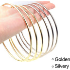 6pcs 4 Inch Metal Hoops Metal Rings for Dream Catcher and Crafts(Gold and Silver)